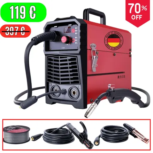 70% zľava na profesionálny zvárací stroj. Zváračka s LED displejom, tichým ventilátorom a jednoduchou obsluhou