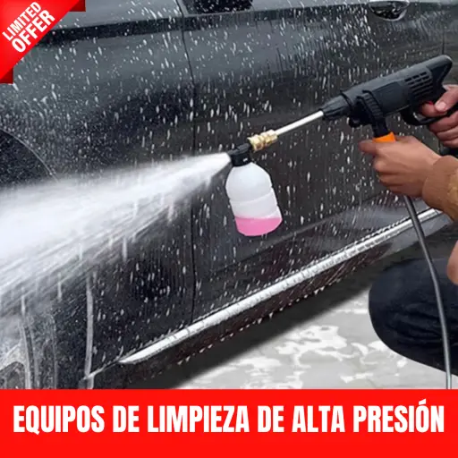 400W de Potencia Pura. Dos modos de pulverización y montaje sencillo. Limpieza eficaz para cada superficie.