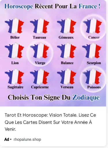 Horoscope 2025 Créé Pour Les Français