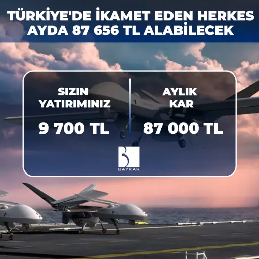 BAYKAR’dan kazanç sağlayın. Başlangıç seviyesindekiler için güvenli yatırım BAYKAR’da mümkün