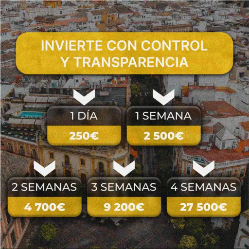 Haz que tus ahorros crezcan. Participa hoy y observa los cambios mañana