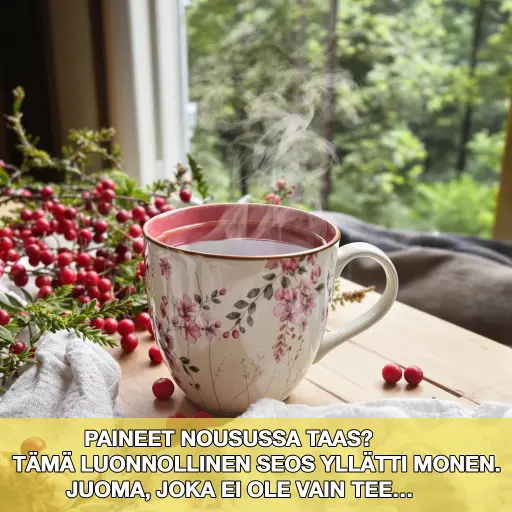 Lämmin juoma yllätti monet. Moni käyttää tätä seosta paineen hallintaan – täysin luonnollisesti