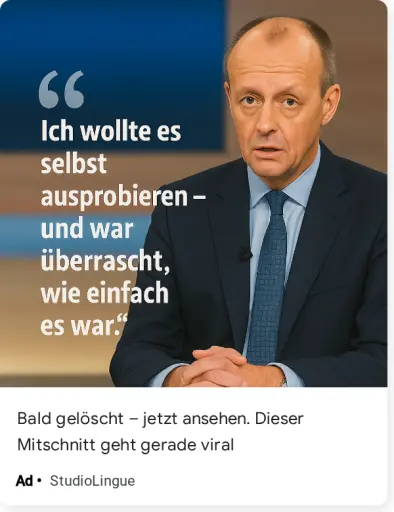 Ganz Deutschland spricht darüber