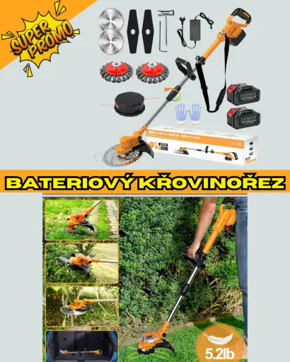 Bojujete s hustou trávou? Přestaňte se trápit, posekejte rychle a bez námahy.