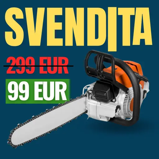 Svendita a prezzo di fabbrica. Motore a 2 tempi da 52cc, barra di taglio 50 cm, grande serbatoio da 550ml
