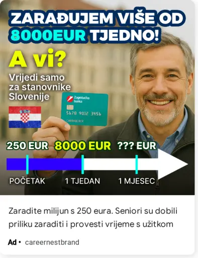Zaradite milijun s 250 eura
