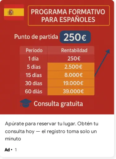 Las plazas se están agotando rápido
