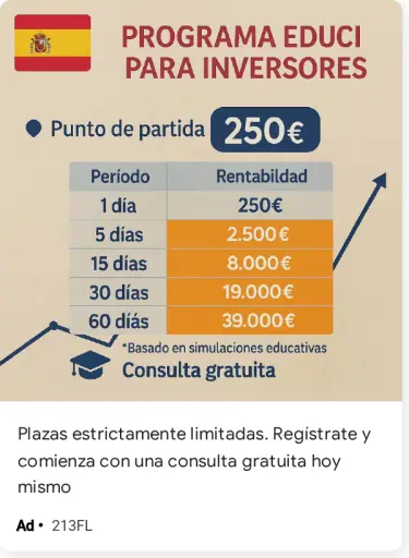 Plazas estrictamente limitadas