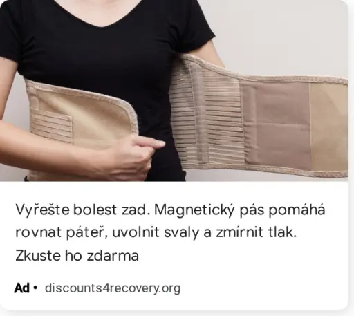 Úleva pro bolavá záda