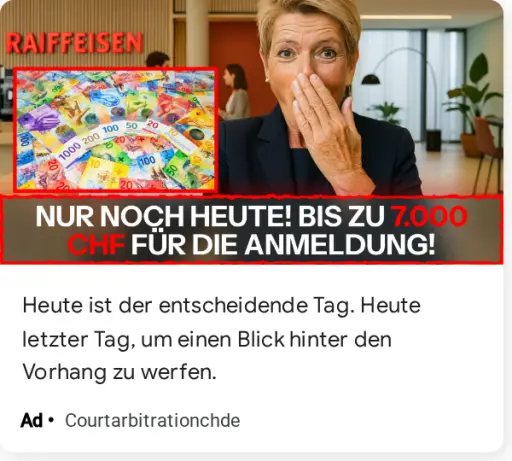 Verpass deine Chance nicht