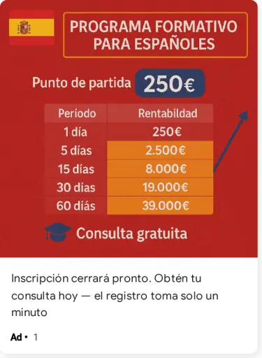 Asegura tu lugar ahora