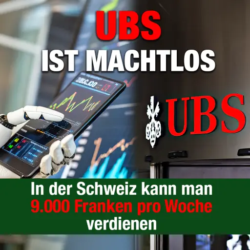 UBS drückt sich vor der Verantwortung. Die beste Anlagelösung für Schweizer Bürger von UBS