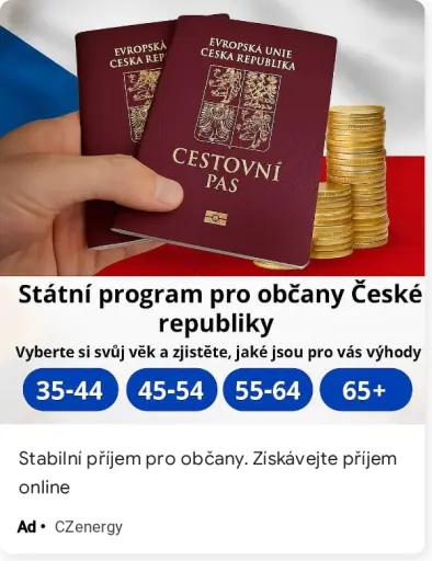Stabilní příjem pro občany