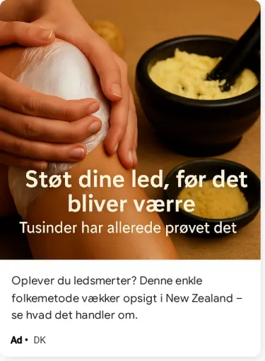 Oplever du ledsmerter?