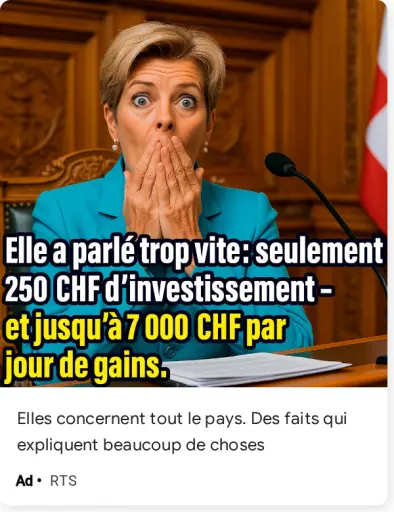Les Suisses sont surpris