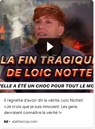 Il regrette d'avoir dit la vérité.