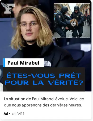 La situation de Paul Mirabel évolue