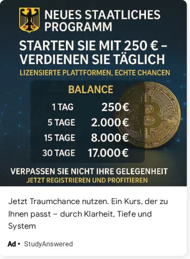 Jetzt Traumchance nutzen