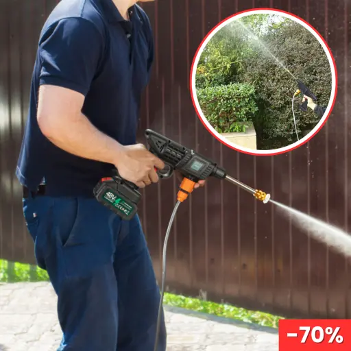 Hidrolimpiadora -70%. Limpia a fondo cualquier superficie, eliminando la suciedad más resistente