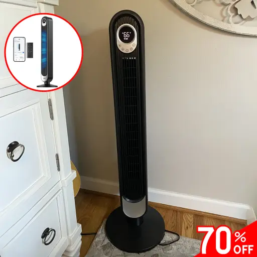 Dengia iki 90 m² Plotą. Nešiojamas, efektyvus ir tylus: komfortas bet kur ir ištisus metus.