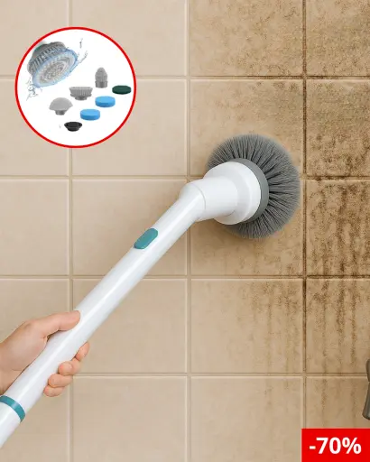 Ducha limpia después de una pasada. Ideal para cocinas, baños y azulejos: resultados visibles desde el primer uso.