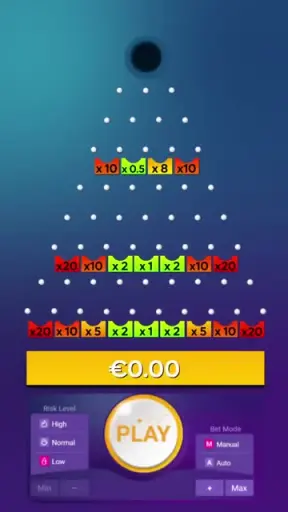 Plinko Orange Balls