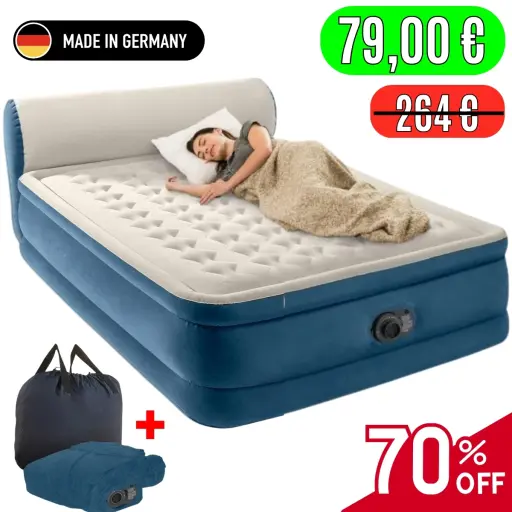 70% nuolaida! Patogi pripučiama lova. Gaukite greitą ir lengvą miegą su mūsų aukštos kokybės pripučiama lova.
