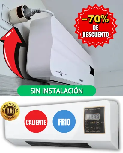 Consume sólo 0,22 céntimos/día. Enfría 120 m2 en menos de 20 minutos. Fácil instalación. 70% de descuento