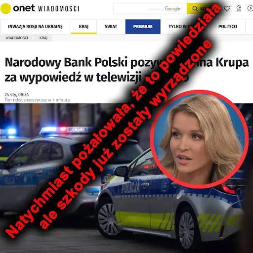 Czy to koniec jej kariery telewizyjnej? Pełny artykuł jest tutaj