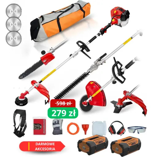 Oferta: Wielofunkcyjna podkaszarka. Specjalna oferta: Wielofunkcyjna wykaszarka