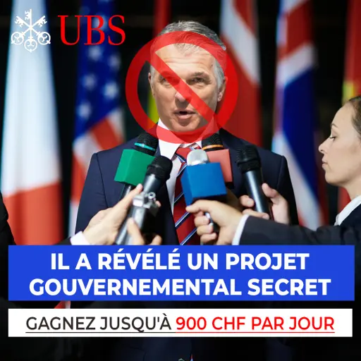 UBS est désespérée. L'information a été officiellement confirmée