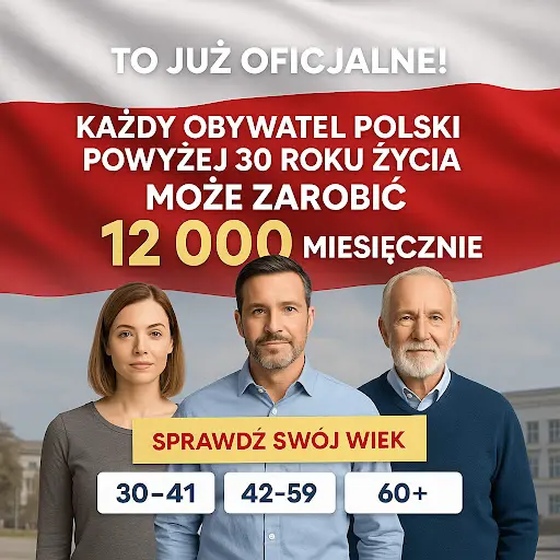 Polska się rozwija – dołącz teraz Ekskluzywna oferta dla obywateli Polski w wieku od 35 do 75 lat