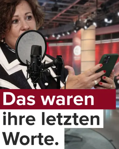 Niemand hat das erwartet. Ein Satz hat das ganze Publikum verstummen lassen