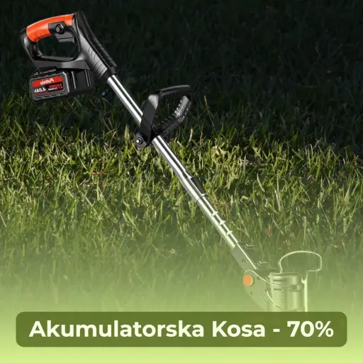 Akumulatorska Kosa - 70%. -70 % popusta, plačilo po povzetju, dostava v 24h