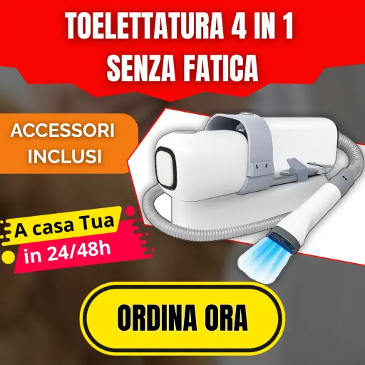 Peli ovunque in casa? Taglia, aspira, asciuga: rimuovi il 99% dei peli senza fatica.