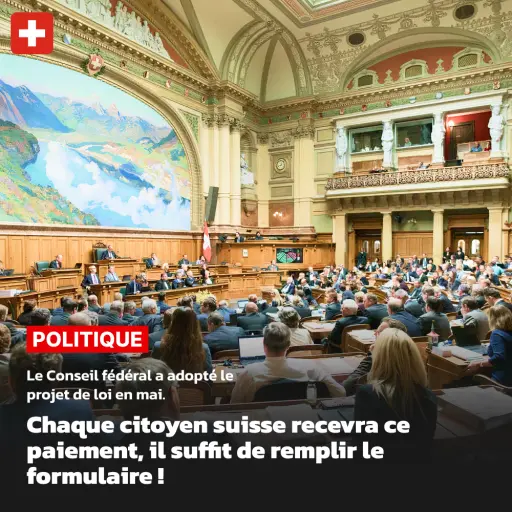 6000 € : votre paiement est prêt. Suisses : paiement avant fin mai ! Ne ratez pas cette chance unique