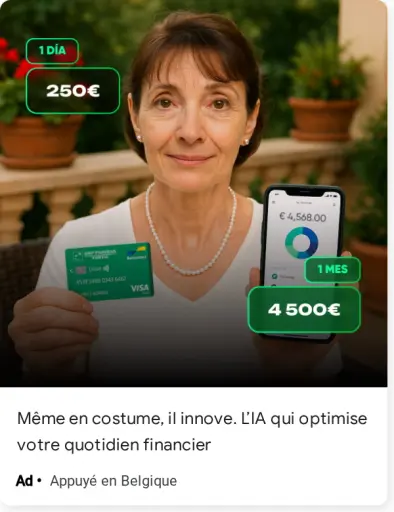 Même en costume, il innove