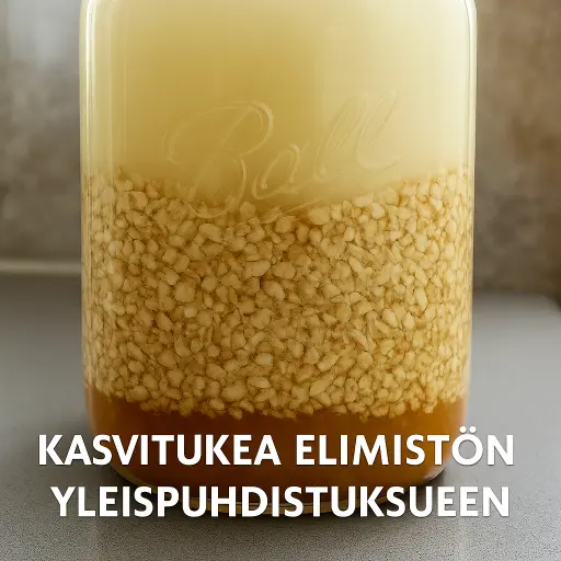 On uudelleenkäynnistyksen aika! 100 % kasviperäinen tuki kehon luonnolliseen puhdistukseen.