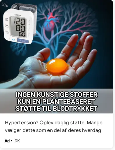 Hypertension? Oplev daglig støtte