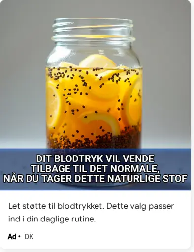 Let støtte til blodtrykket