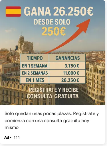 Solo quedan unas pocas plazas