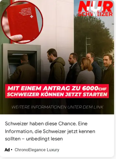Schweizer entdecken Neues